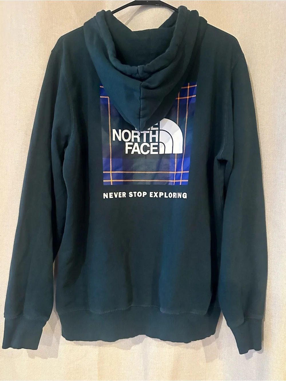 The North Face Men's Forest Green Fleece Jacket
